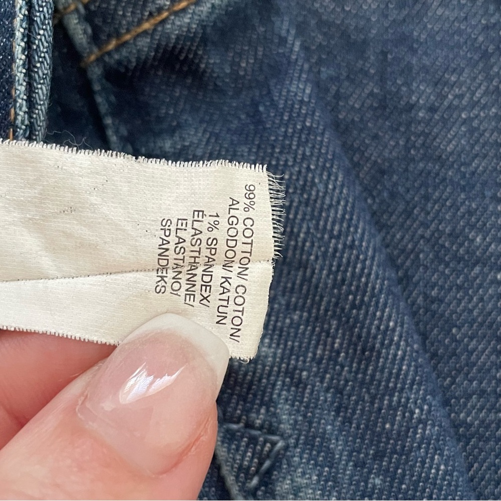 Lucky Brand Women's Sweet Jean Crop, Straight Leg in Blue Denim, Sz 10 / 30 - Picture 13 of 16